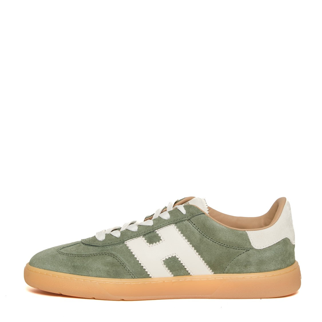 Hogan Cool Green Suede Sneakers