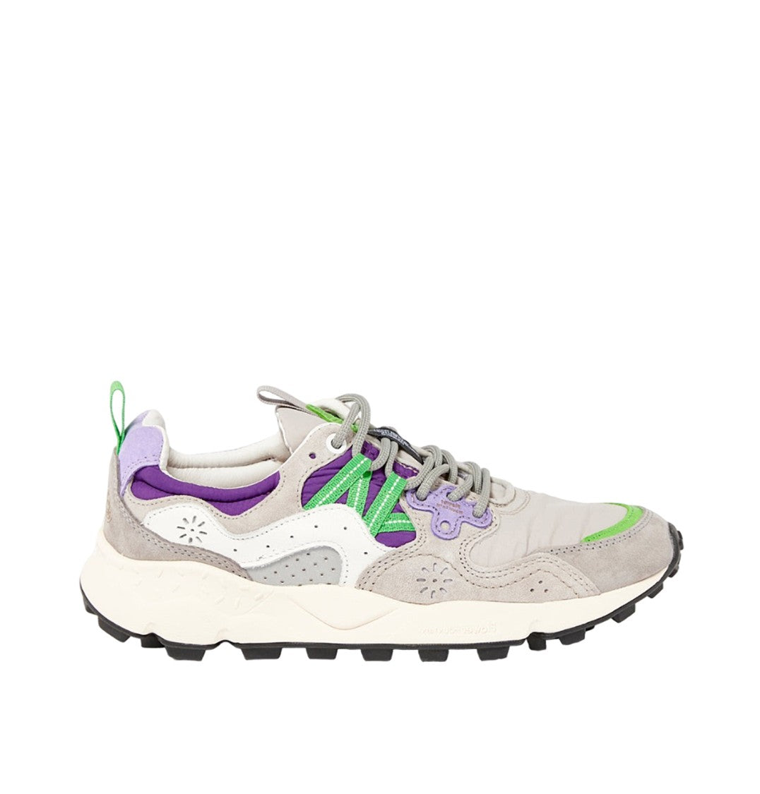 Flower Mountain Layered Neutral Chunky Sneakers