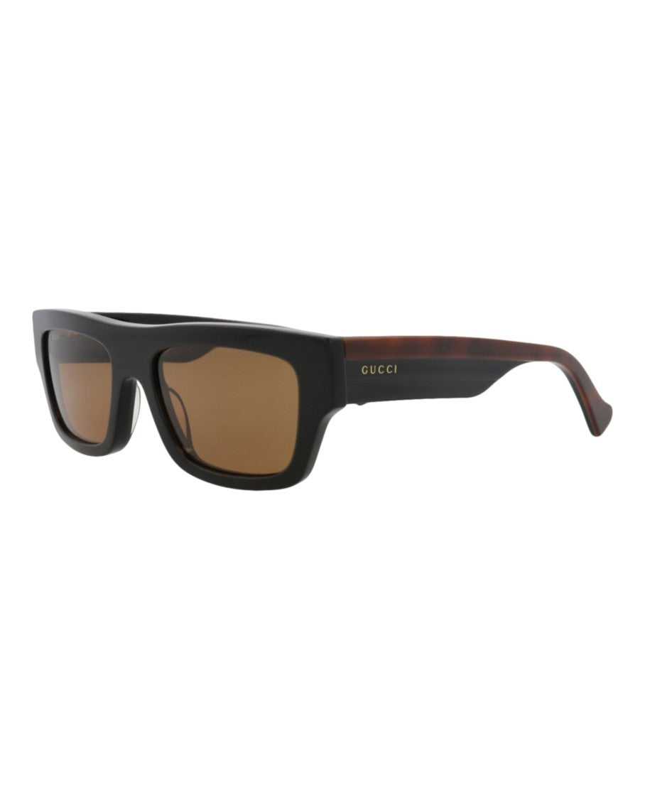 Gucci Square-Frame Recycled Acetate Sunglasses