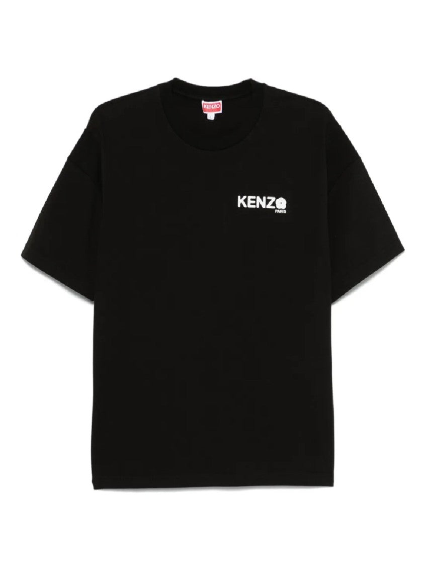 Kenzo Relaxed-Fit Black T-Shirt With Logo Detail