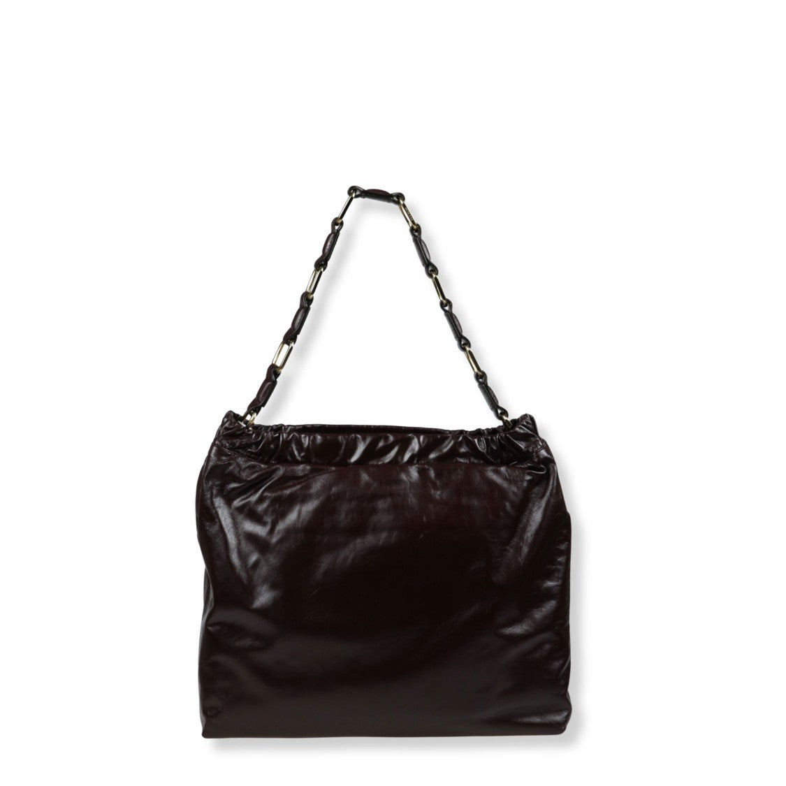 Anine Bing Minimalist Black Shoulder Bag With Structured Silhouette