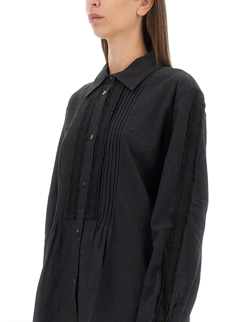 Our Legacy Long-Sleeved Black Casual Shirt