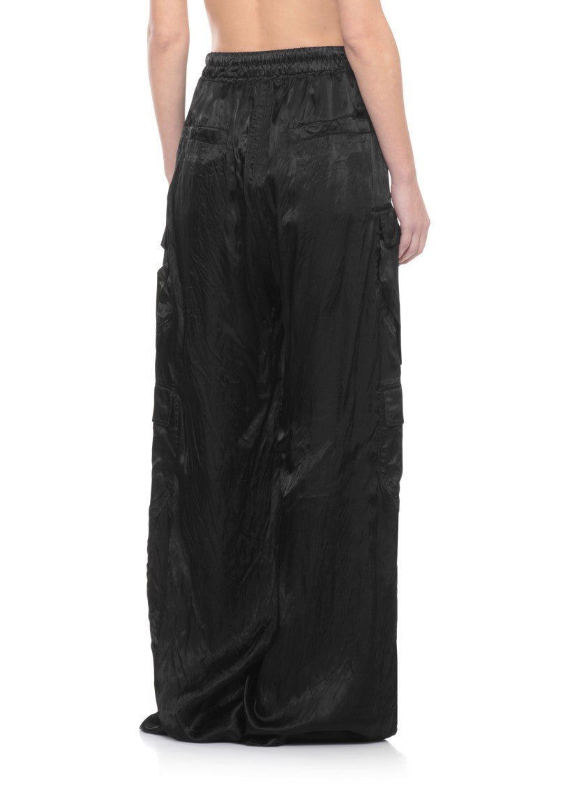 Rick Owens Black Cargobelasn Cargo Pants