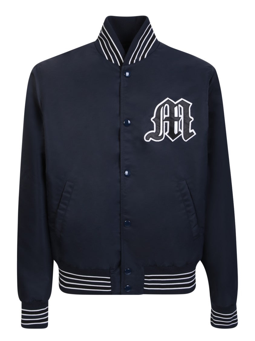 Msgm Maxi Logo Bomber Jacket