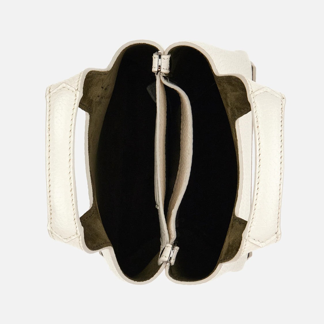 Hogan Compact Textured Leather Tote Bag