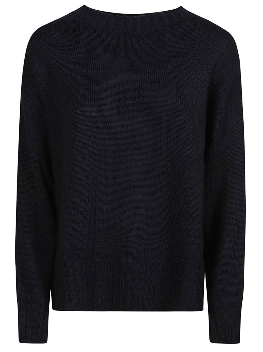 Drumohr Refined Round Neck Sweater In Luxurious Merino Wool