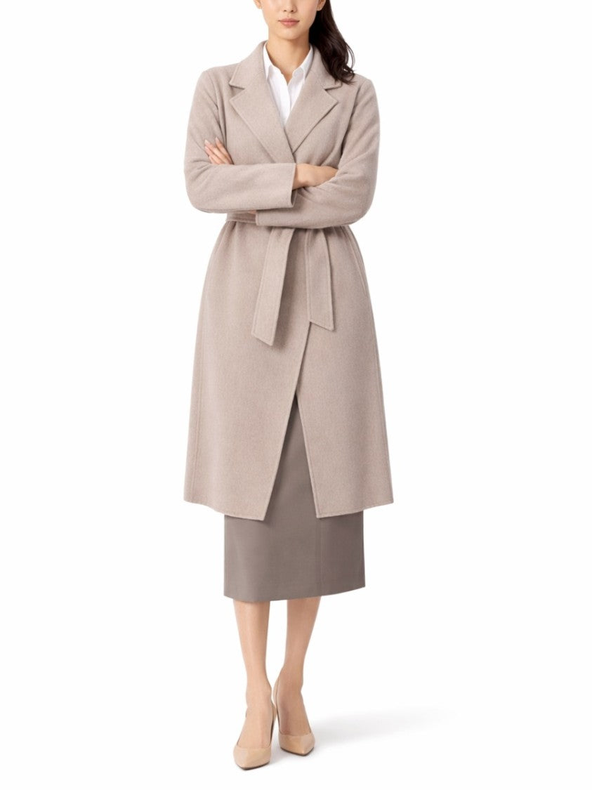Max Mara Maceri Belted Cashmere Coat