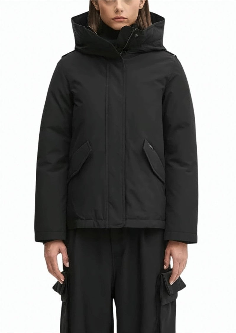 Woolrich Structured Black Military Jacket