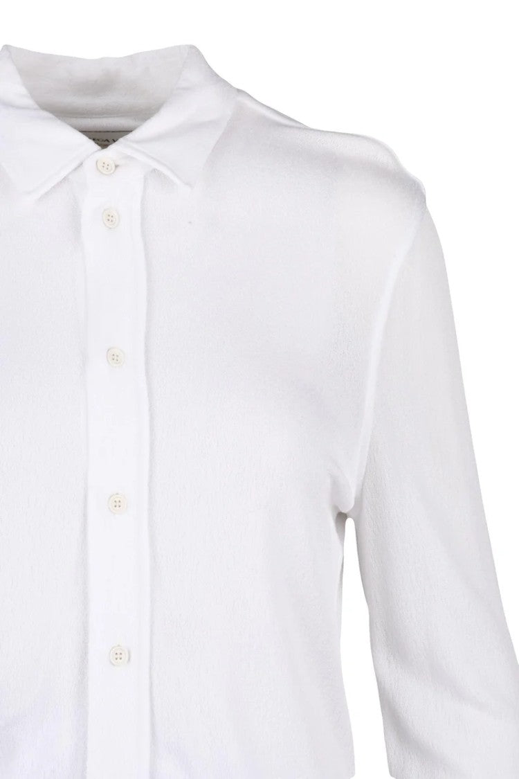 Bottega Veneta Long Shirt Viscose - White