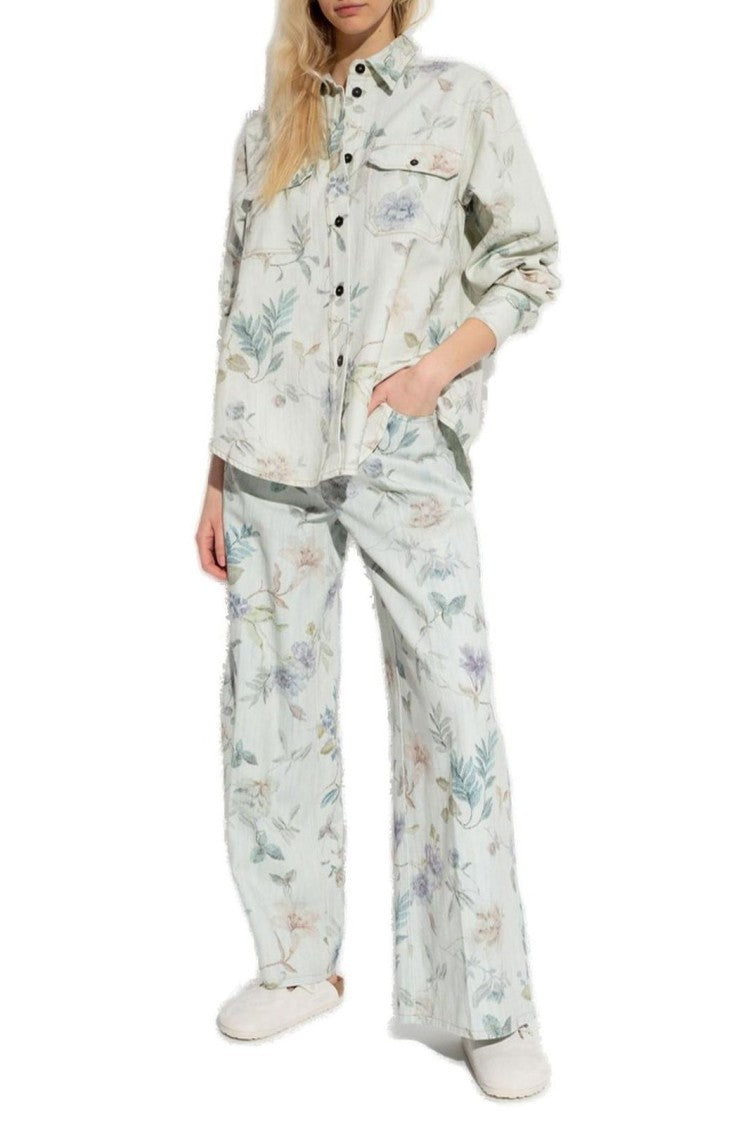 Forte Forte Kiss From A Rose Denim Shirt