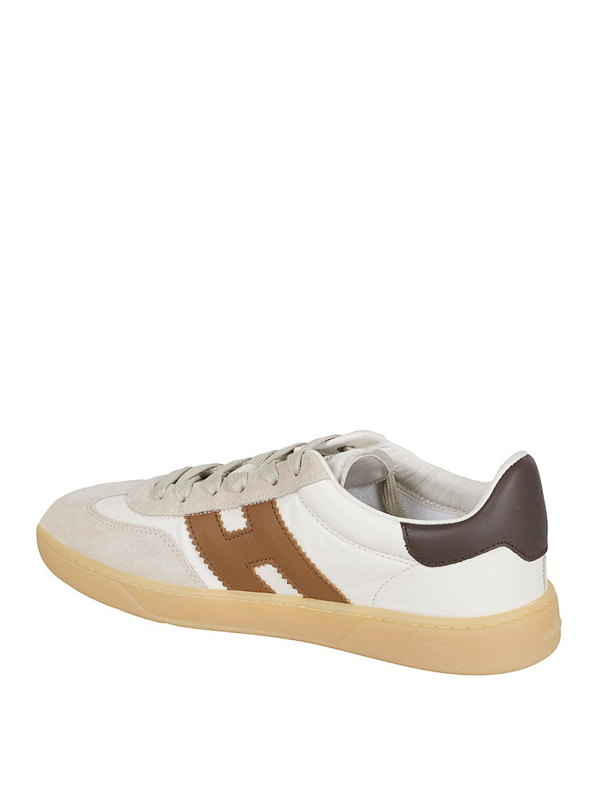 Hogan White Hogan Cool Sneakers With Serrated Logo