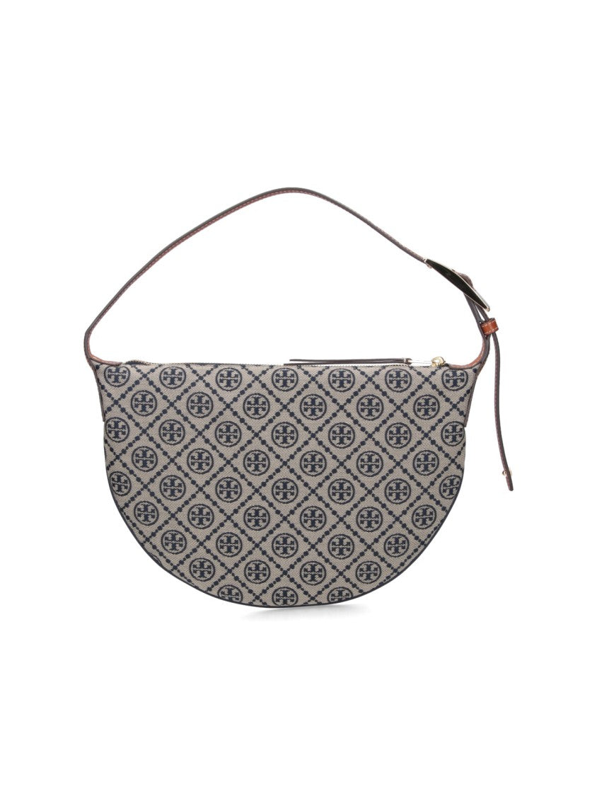 Tory Burch Structured Neutrals Bag With Clean Lines