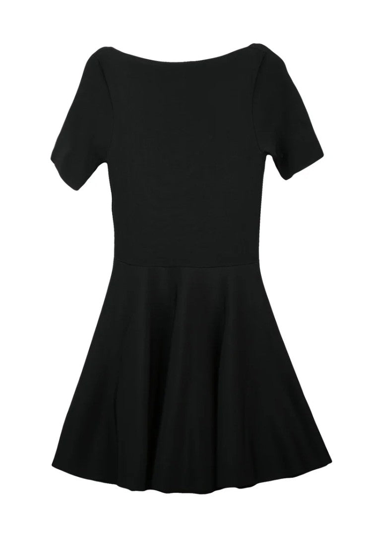 Nina Ricci Flared Dress - Black