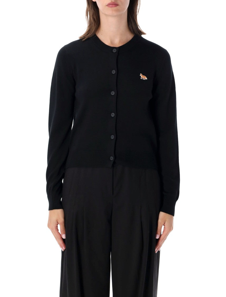 Maison Kitsuné Baby Fox Regular-Fit Merino Wool Cardigan