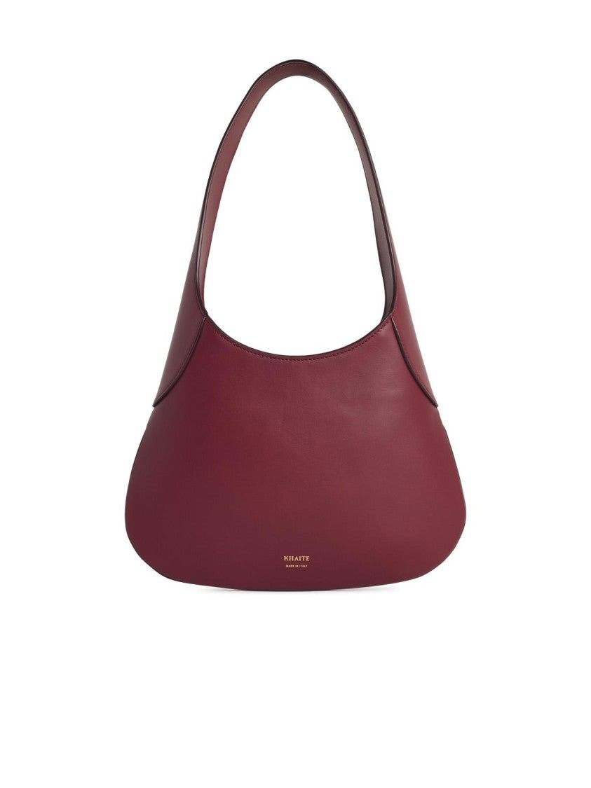 Khaite 'Joan' 'Oxblood' Small Burgundy Leather Bag