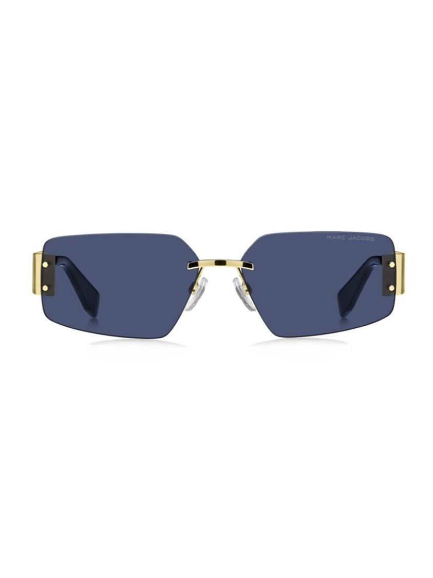 Marc Jacobs Marc 875/S Rimless Rectangular Gold Sunglasses