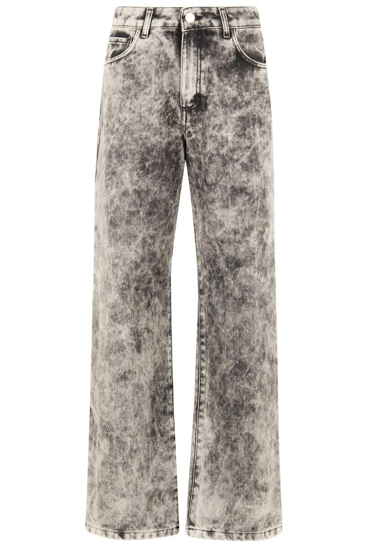 Federica Tosi Cropped Wide-Leg Jeans With 5-Pocket Design