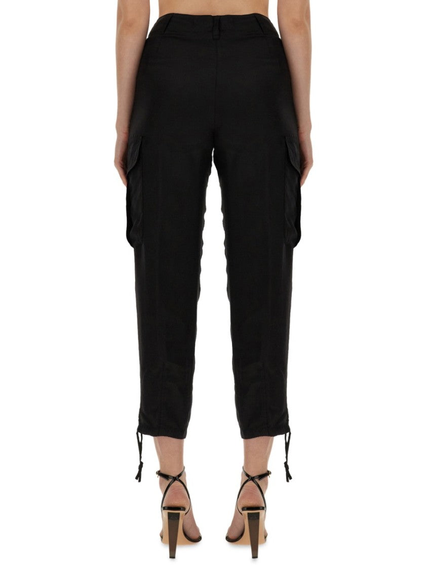 Aspesi Regular Fit Cargo Pants With Adjustable Hems And Side Pockets