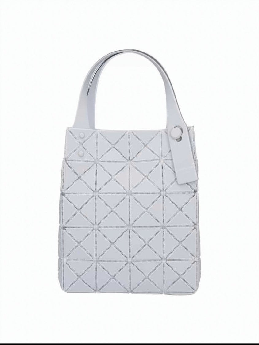 Baobao Geometric Pattern Tote Bag With Sturdy Handle And Spacious Interior