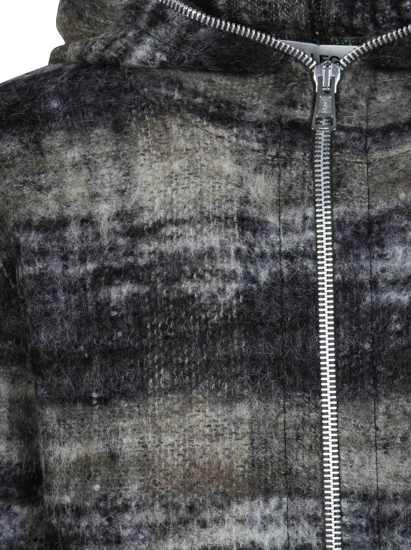 Our Legacy Full Zip Mohair-Like Hooded Jacket