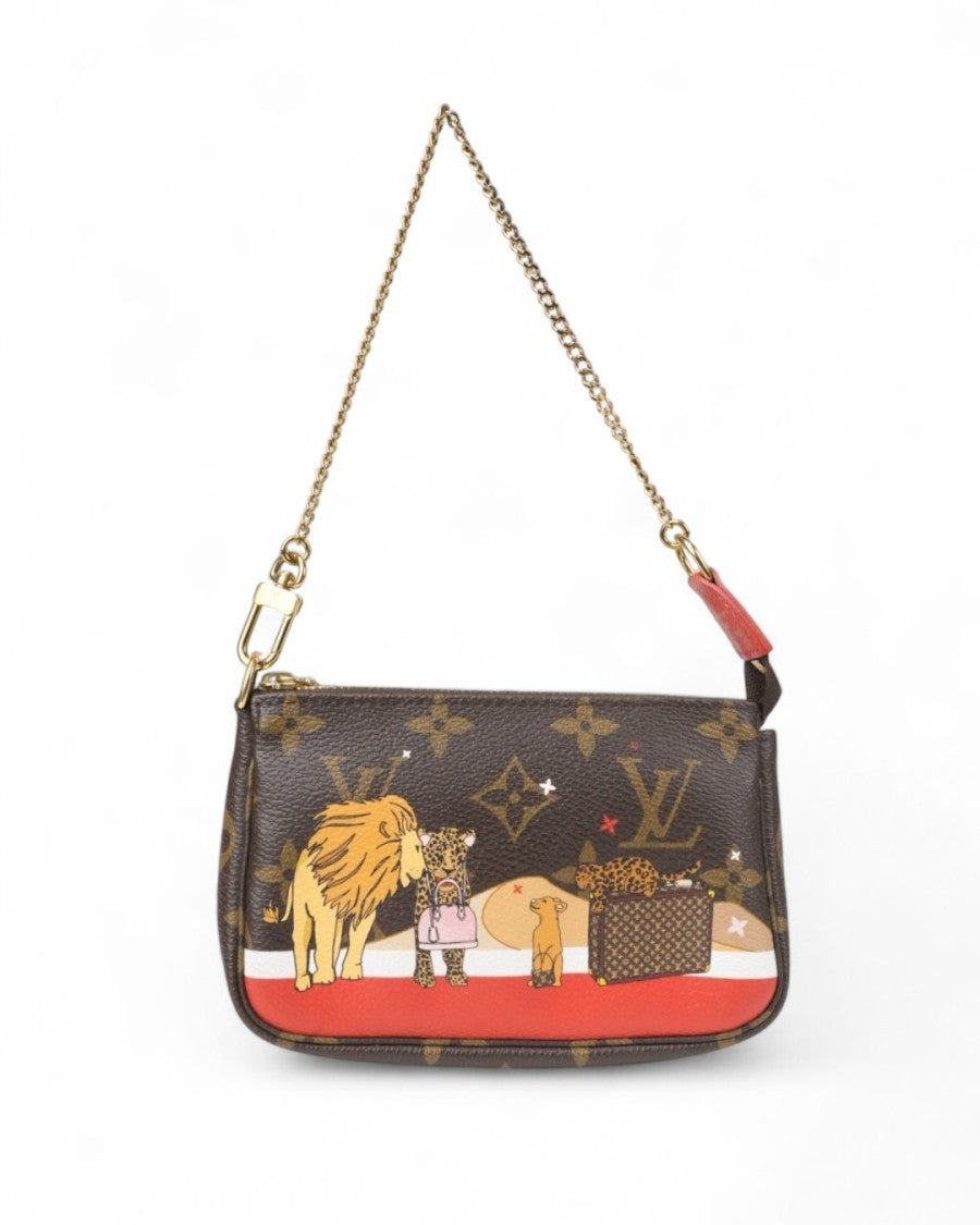 Louis Vuitton Mini Accessoires Xmas Lion Monogram