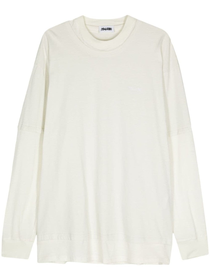 Magliano Layered Effect Cotton Knitwear Sweater