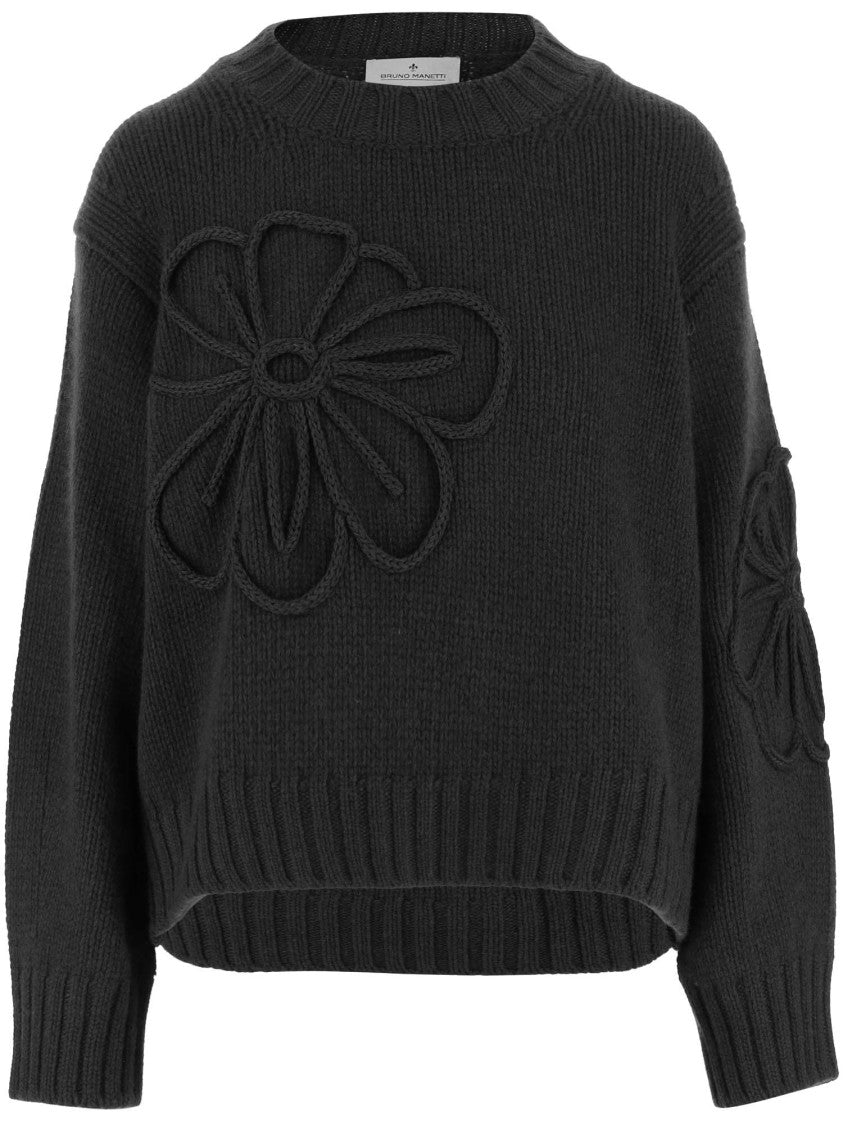 Bruno Manetti Wool Blend Sweater