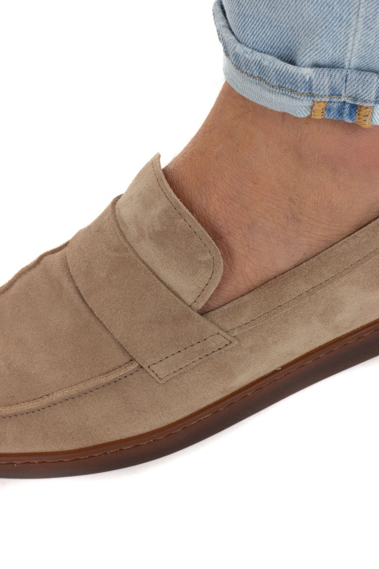 Henderson Sifnos Suede Moccasins With Flex Sole
