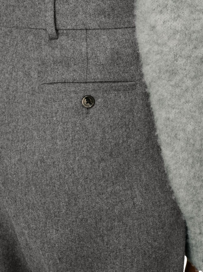 Ami Wide Wool Trousers