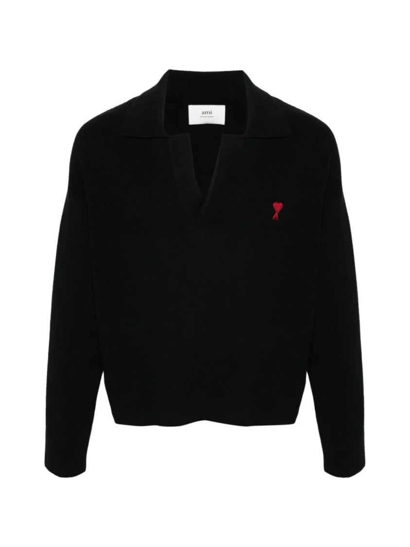 Ami De Coeur Logo Polo Sweater