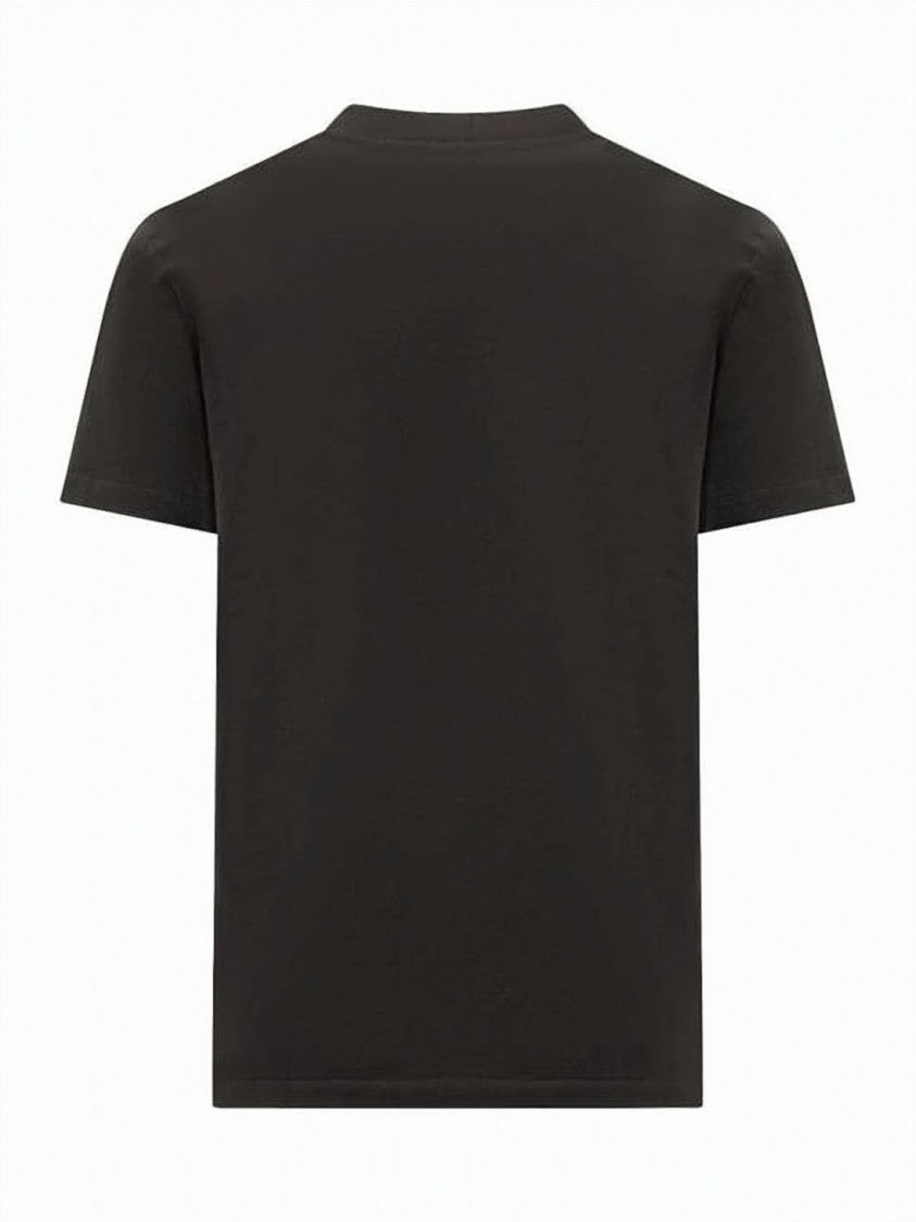Salvatore Ferragamo Minimalist Crew Neck T-Shirt With Subtle Logo Detail