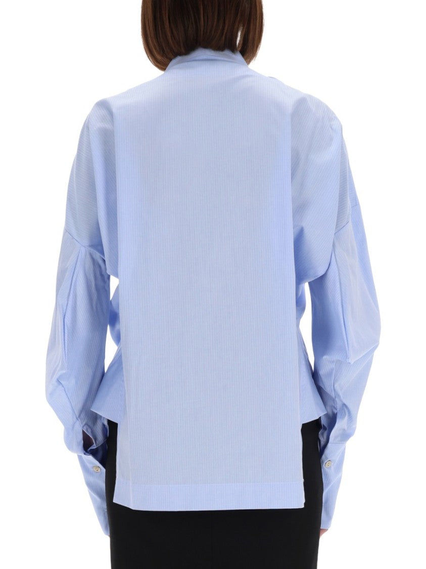 The Latest Cecilia Light Blue Bow Shirt