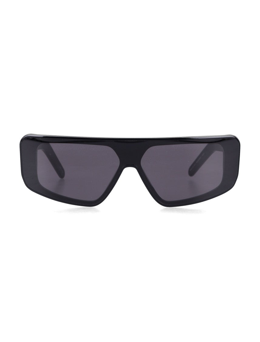 Rick Owens Performa Sunglasses With Geometric Design