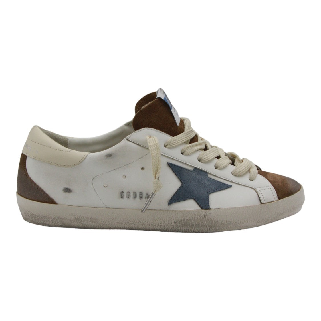 Golden Goose Signature Blue Star Vintage-Inspired Sneakers