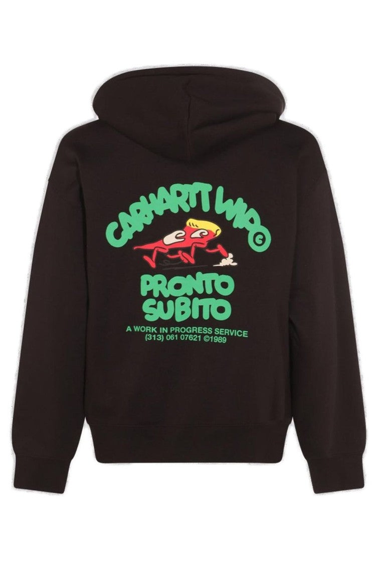 Carhartt Wip Classic Black Sweater With Ribbed Details