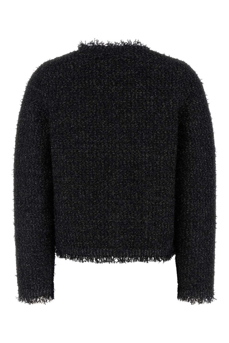 Gucci Black Viscose Blend Cardigan