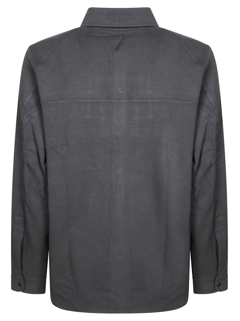 Thom Krom Structured Shirt Jacket With Classic Collar And Concealed Placket