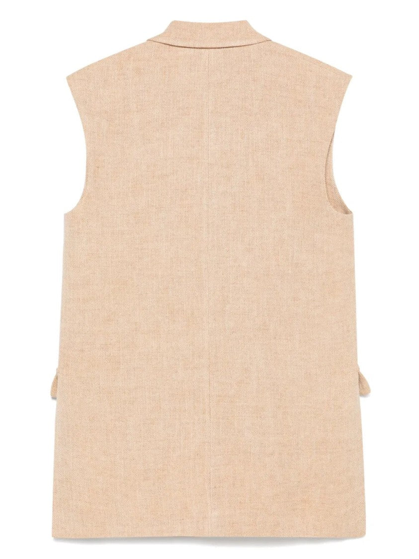 Antonelli Sand Beige Frida Gilet