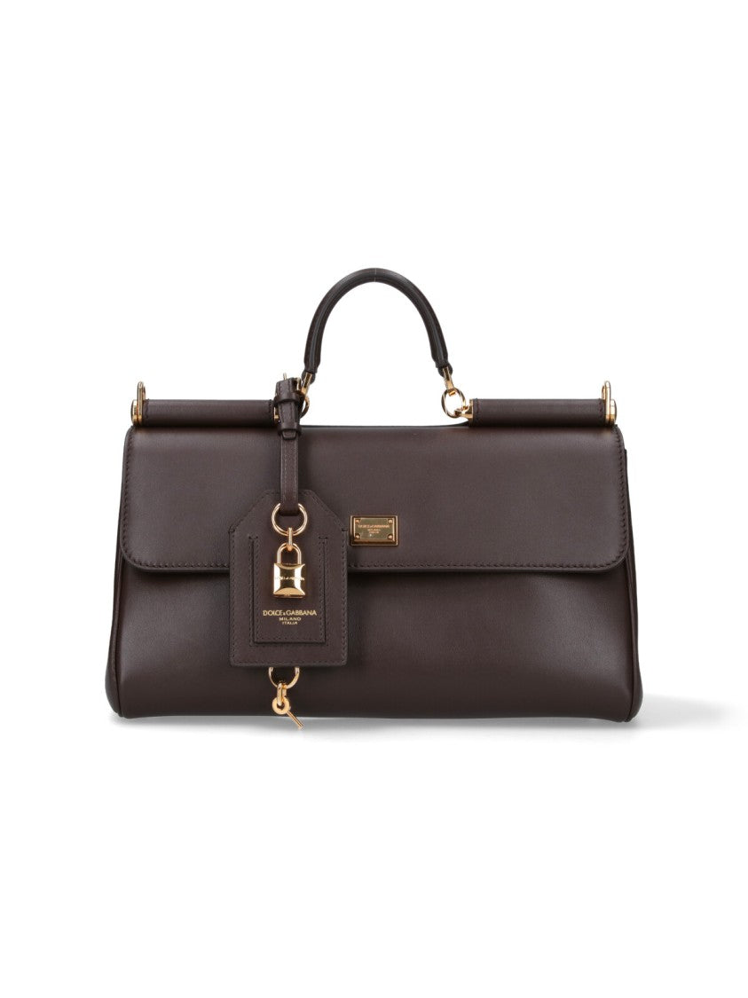 Dolce & Gabbana "My Sicily" Top Handle Bag – Brown