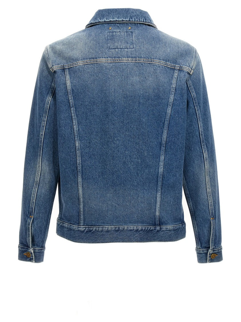 Golden Goose Logo Patch Denim Jacket