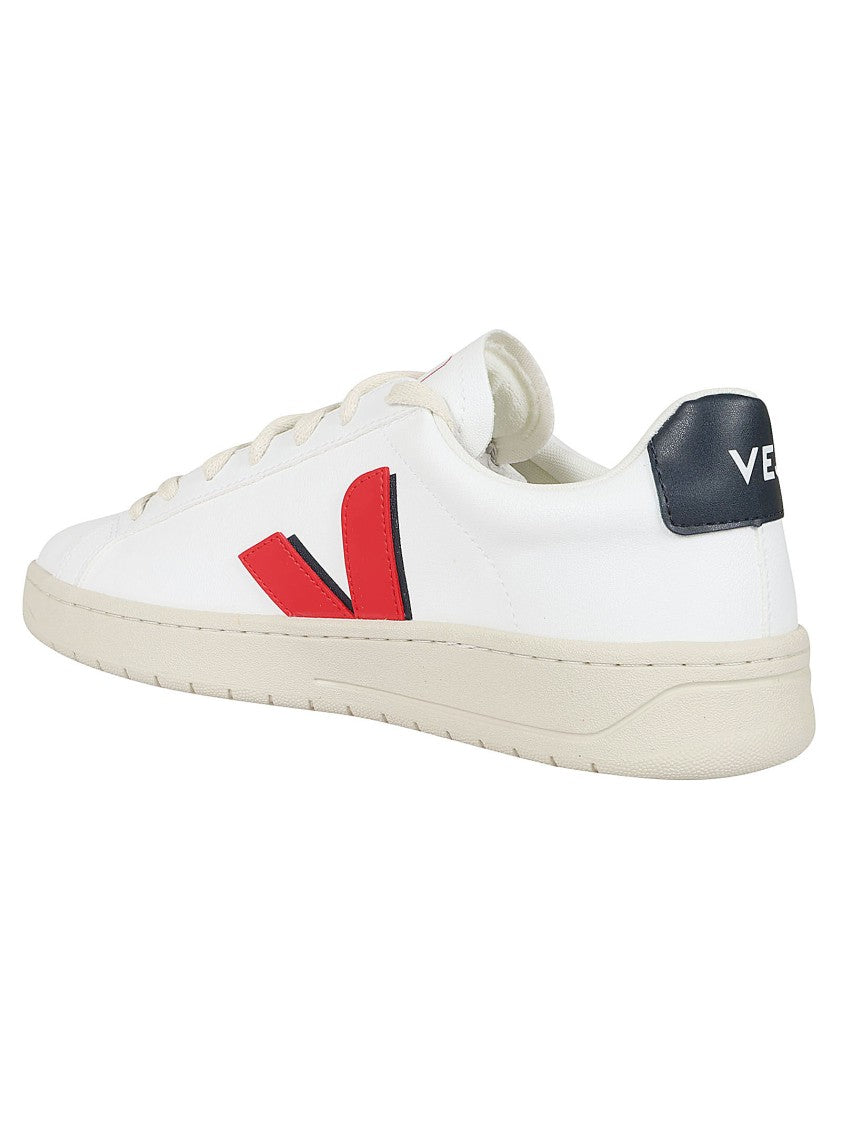 Veja White Leather Sneakers With Minimalist Design