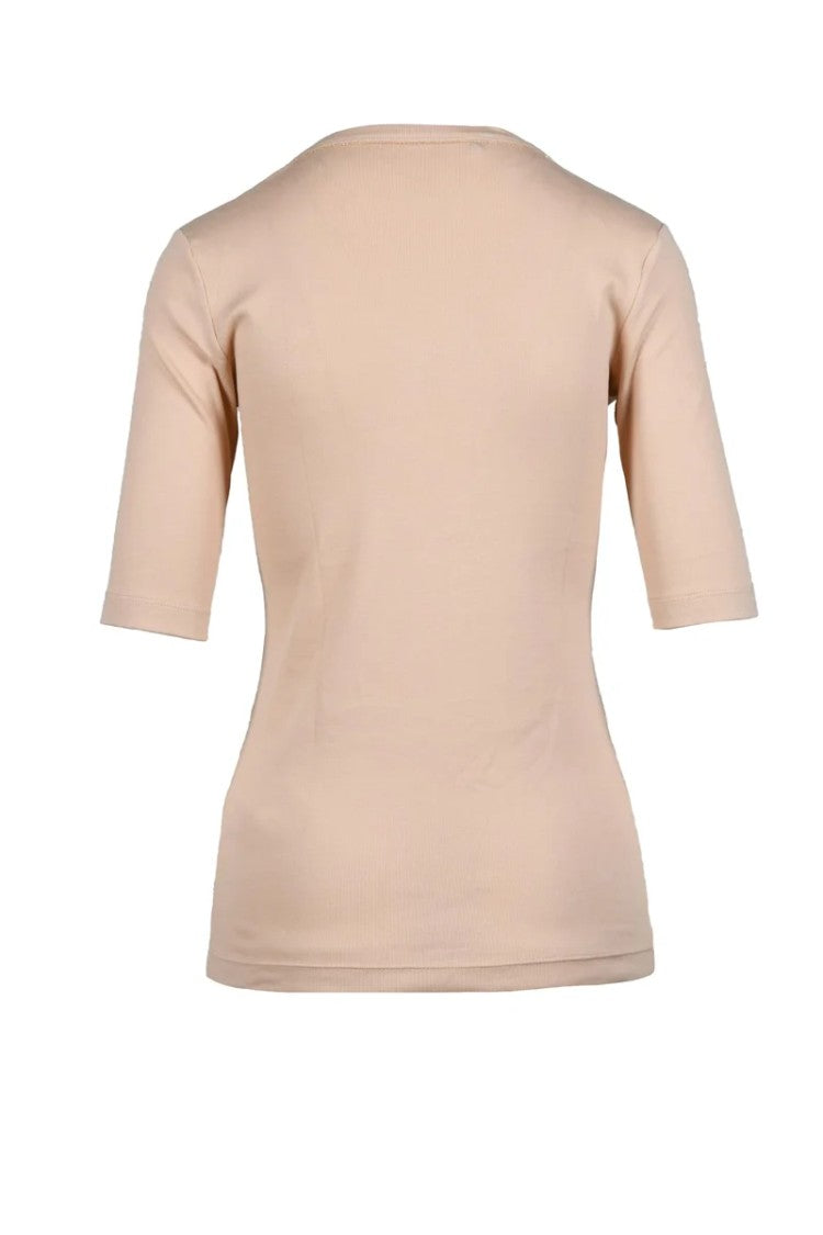 Fabiana Filippi Pink Cotton T-Shirt