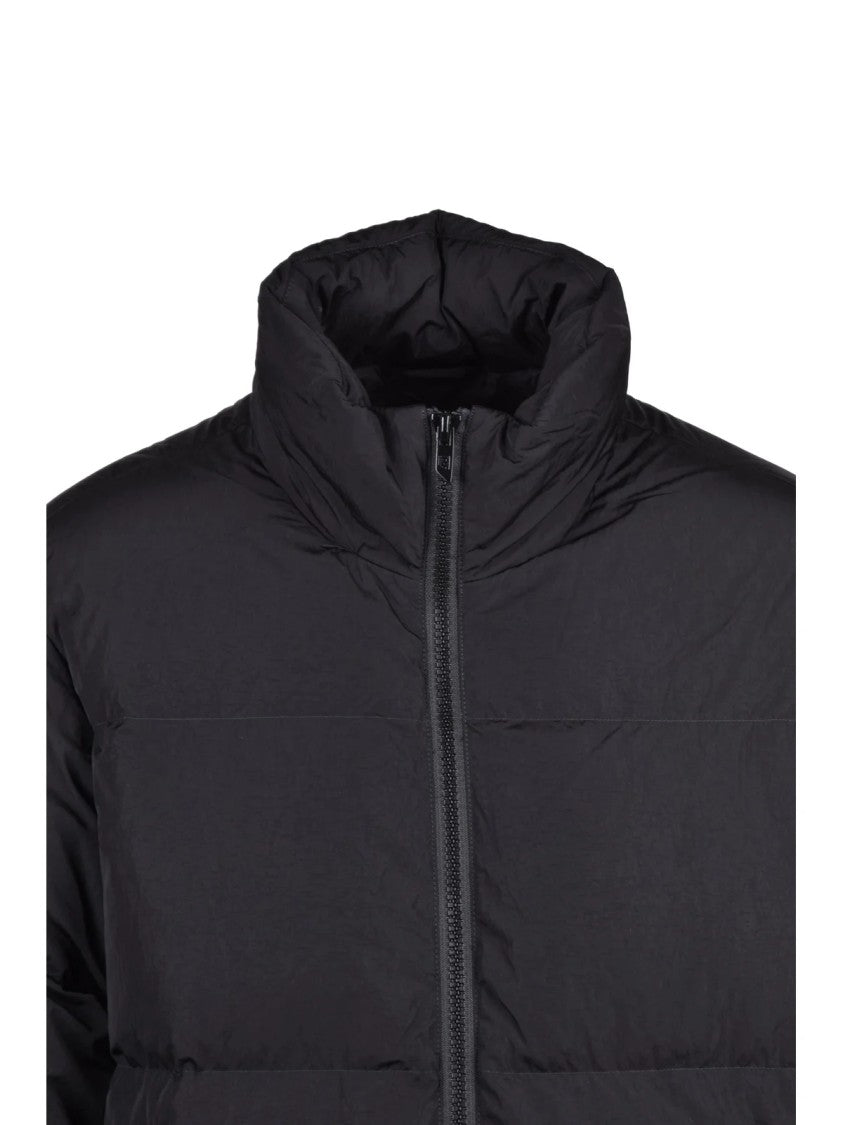 Diesel Black Nylon Down Jacket
