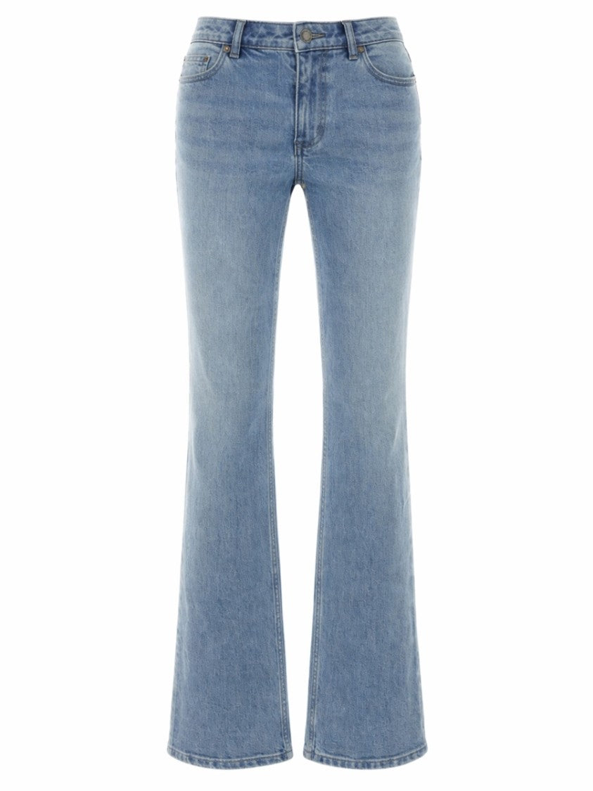 Michael Michael Kors Cigarette Soft Denim Faded Jeans