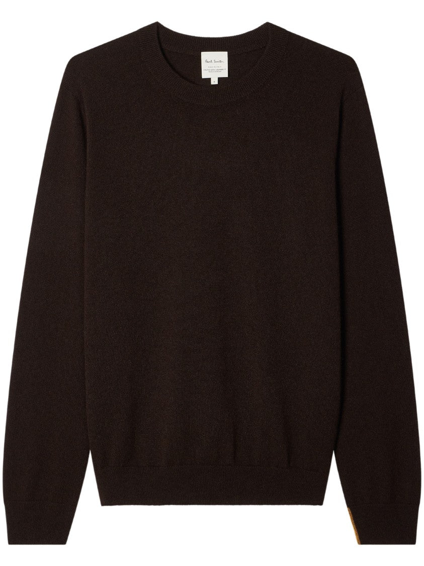 Paul Smith Subtle Striped Crewneck Cashmere Sweater