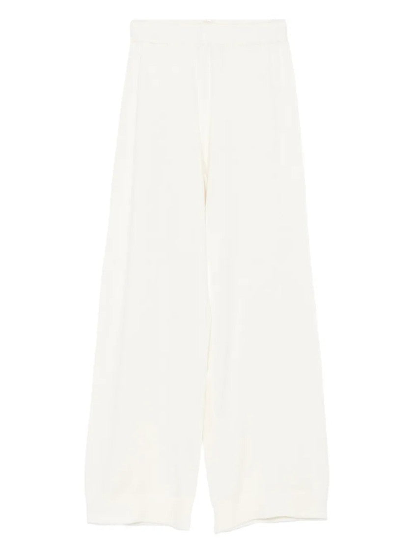 Fabiana Filippi Wide-Leg Trousers With Pleated Front And Clean Waistband