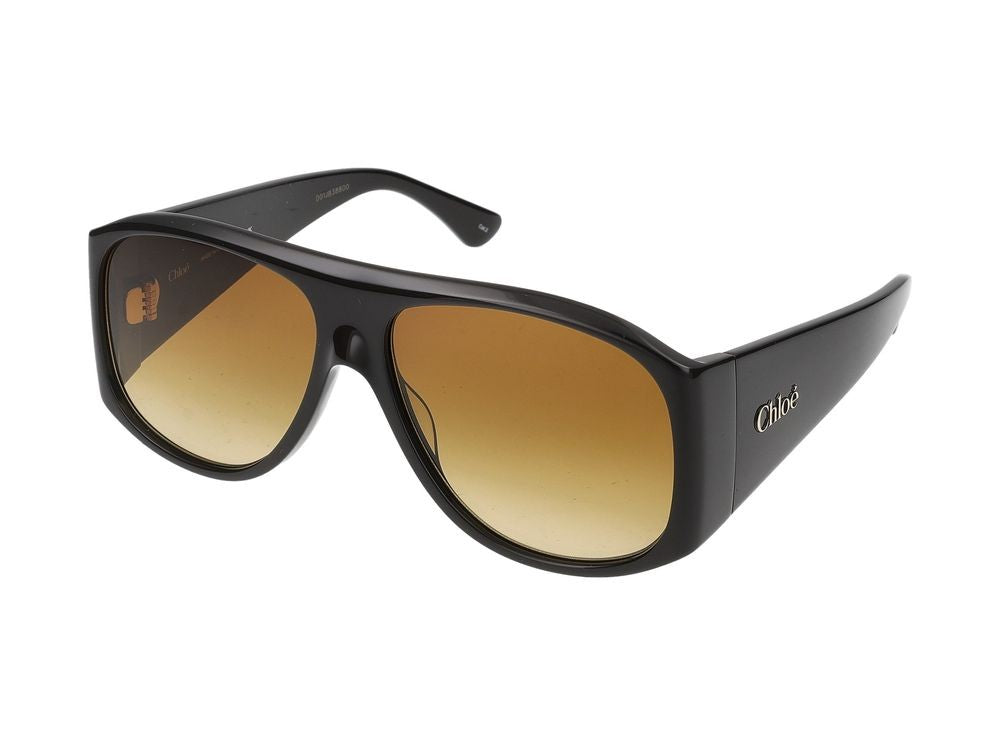 Chloé Brown Ch0347s Oversized Square Acetate Sunglasses