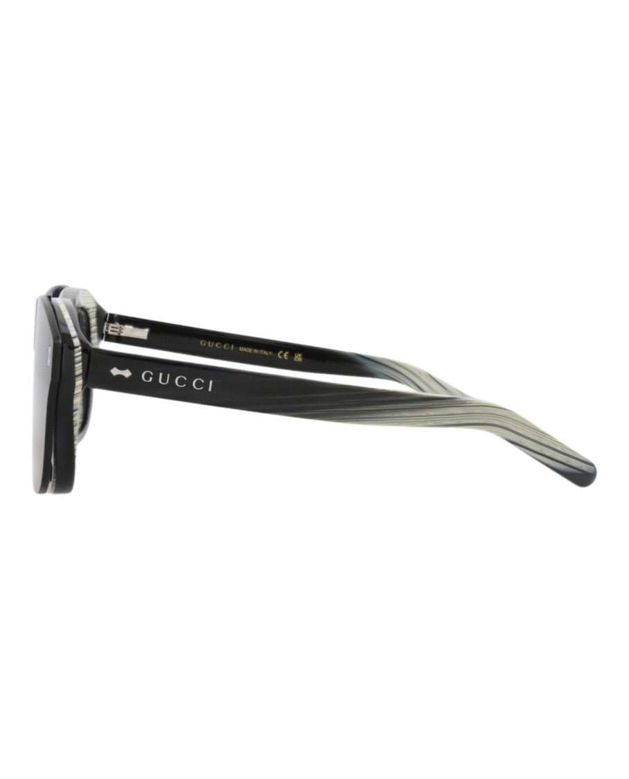 Gucci Aviator-Frame Recycled Acetate Sunglasses