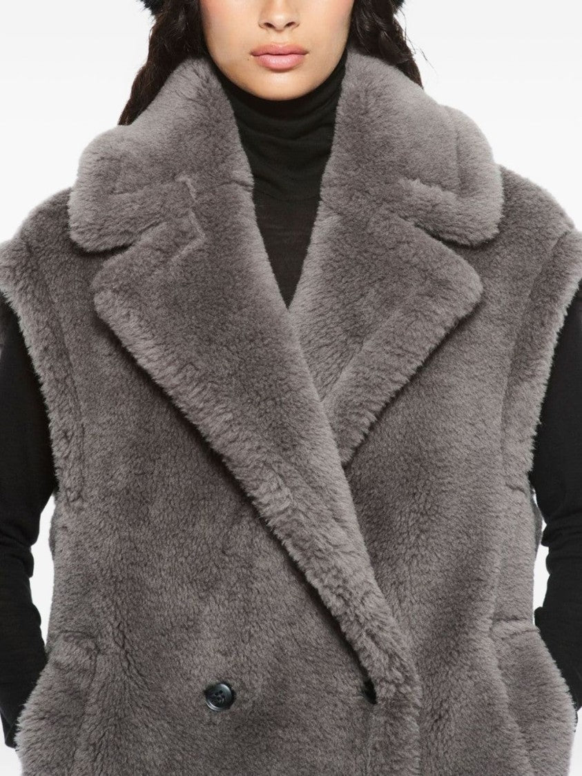 Stand Structured Grey Jacket With Classic Silhouette