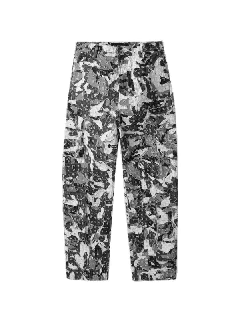 Who Decides War Micro Distressed Cargo Pant Vintage Grey